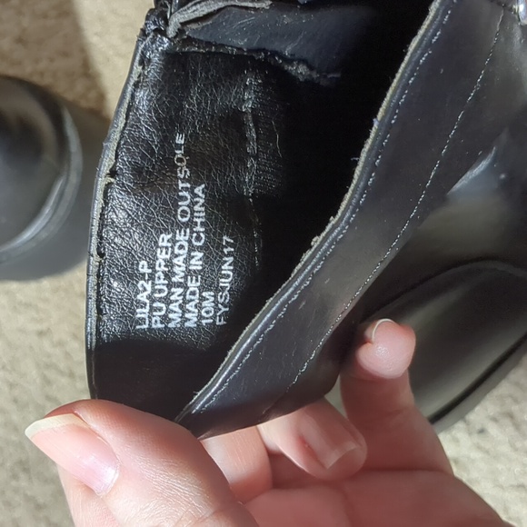 Unionbay Black Combat Booties in Black - Picture 7 of 13